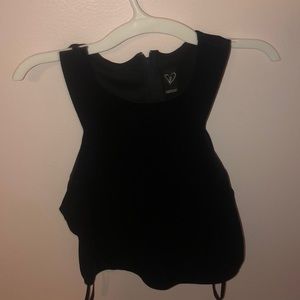 Rose gold and Black Formal 2 piece dress